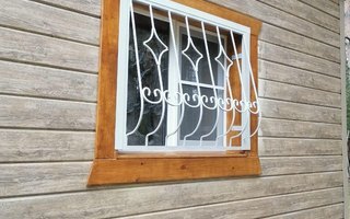 решетка дутая кованная из металла